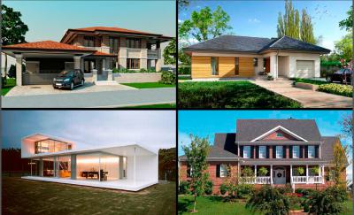 Виды архитектурных стилей в строительстве домов